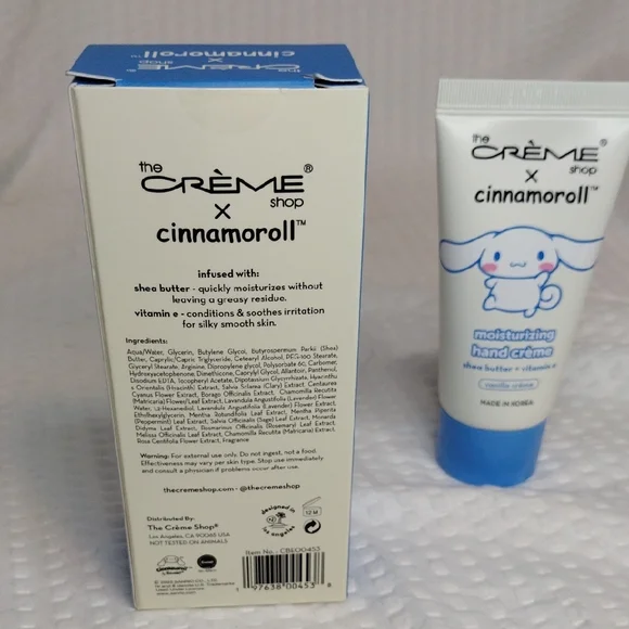 The Creme Shop X Cinnamoroll Moisturizing Hand Crème - Vanilla Creme 1.69 Fl Oz - Picture 4 of 7